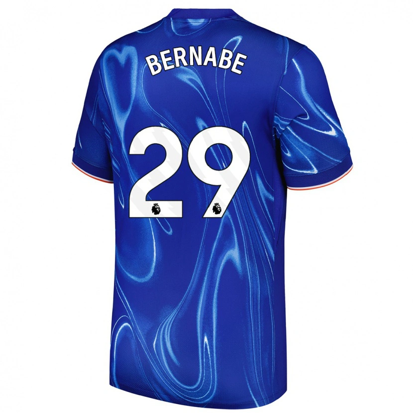 Danxen Herren Alejandra Bernabé #29 Blau Weiß Heimtrikot Trikot 2024/25 T-Shirt Schweiz