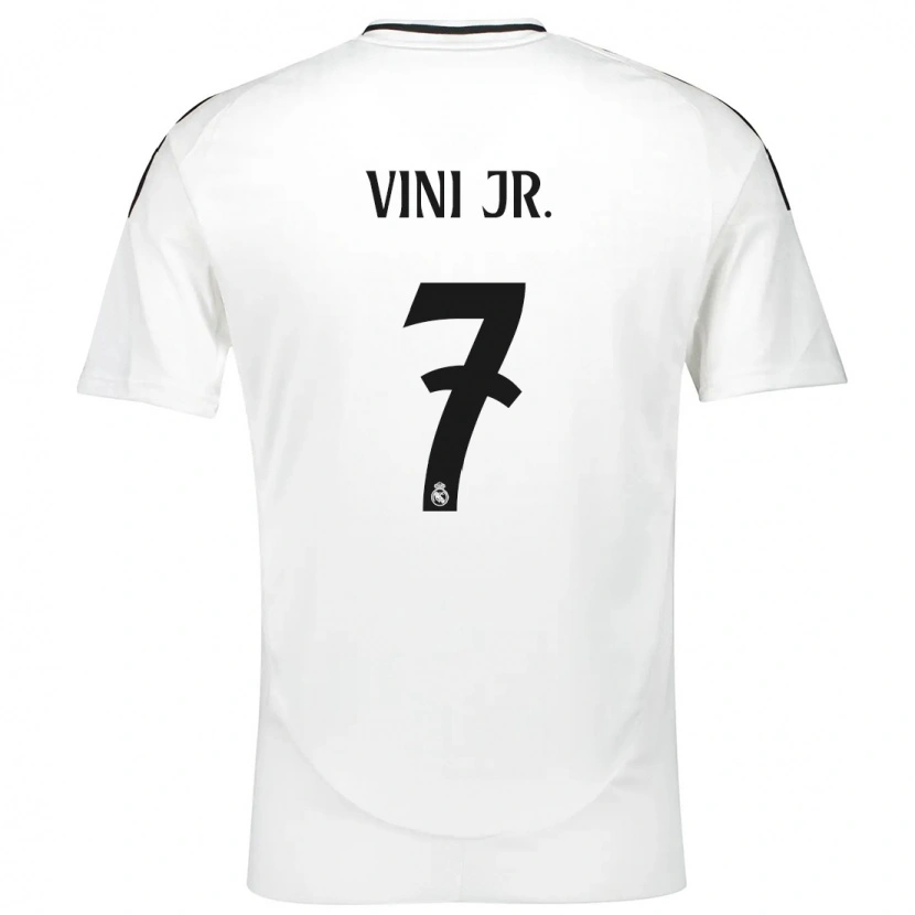 Danxen Herren Vinicius Junior #7 Weiß Heimtrikot Trikot 2024/25 T-Shirt Schweiz