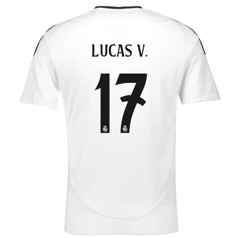 Danxen Herren Lucas Vázquez #17 Weiß Heimtrikot Trikot 2024/25 T-Shirt Schweiz
