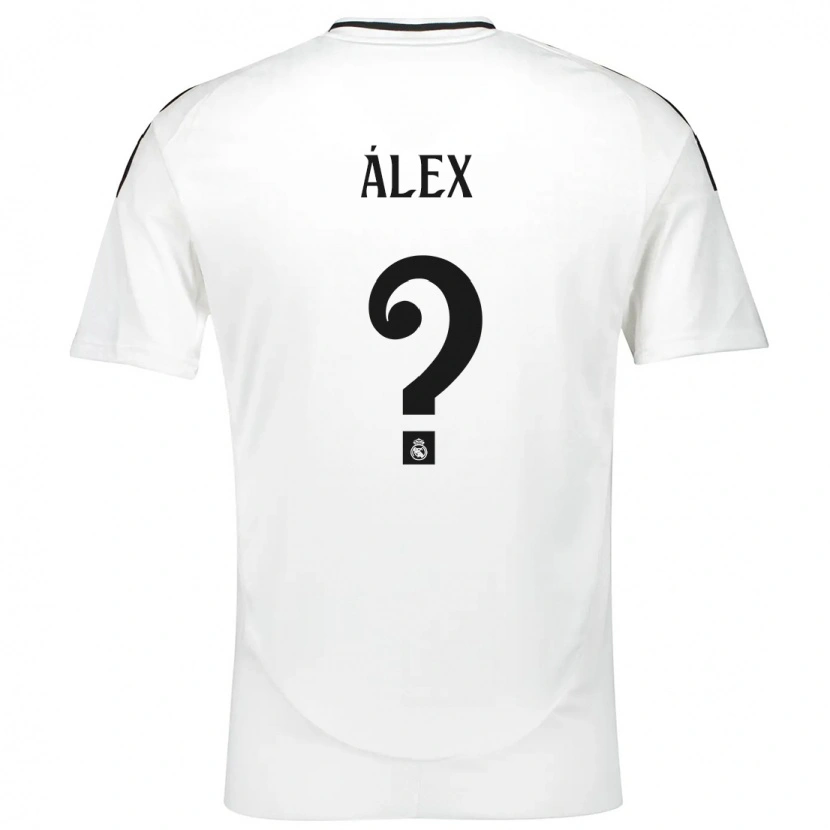 Danxen Herren Álex Pérez #0 Weiß Heimtrikot Trikot 2024/25 T-Shirt Schweiz