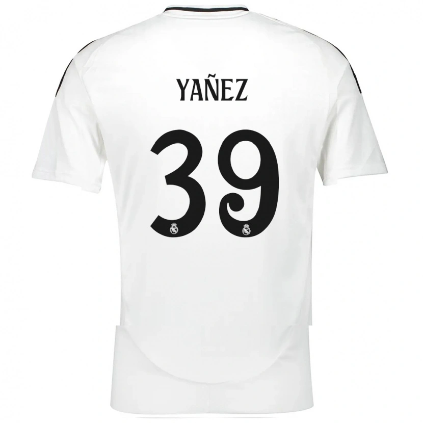 Danxen Herren Daniel Yañez #39 Weiß Heimtrikot Trikot 2024/25 T-Shirt Schweiz