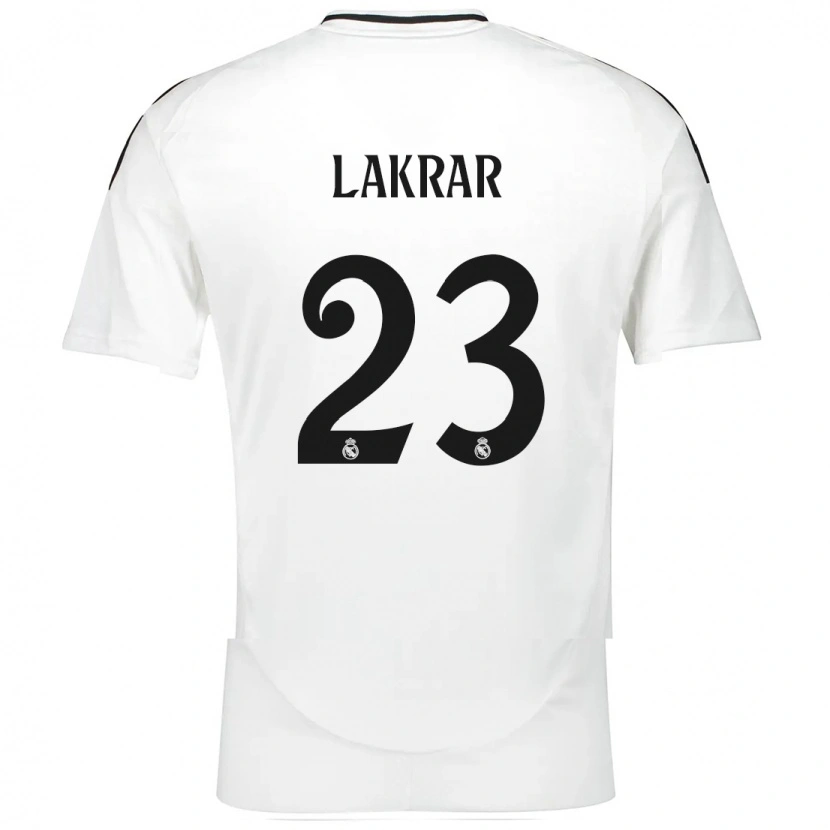 Danxen Herren Maëlle Lakrar #23 Weiß Heimtrikot Trikot 2024/25 T-Shirt Schweiz