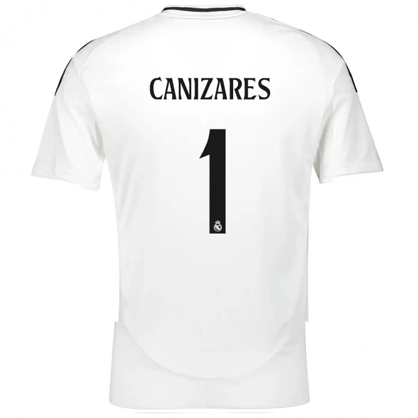 Danxen Herren Lucas Cañizares #1 Weiß Heimtrikot Trikot 2024/25 T-Shirt Schweiz