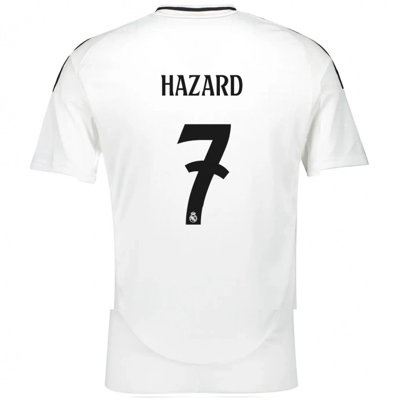 Danxen Herren Eden Hazard #7 Weiß Heimtrikot Trikot 2024/25 T-Shirt Schweiz