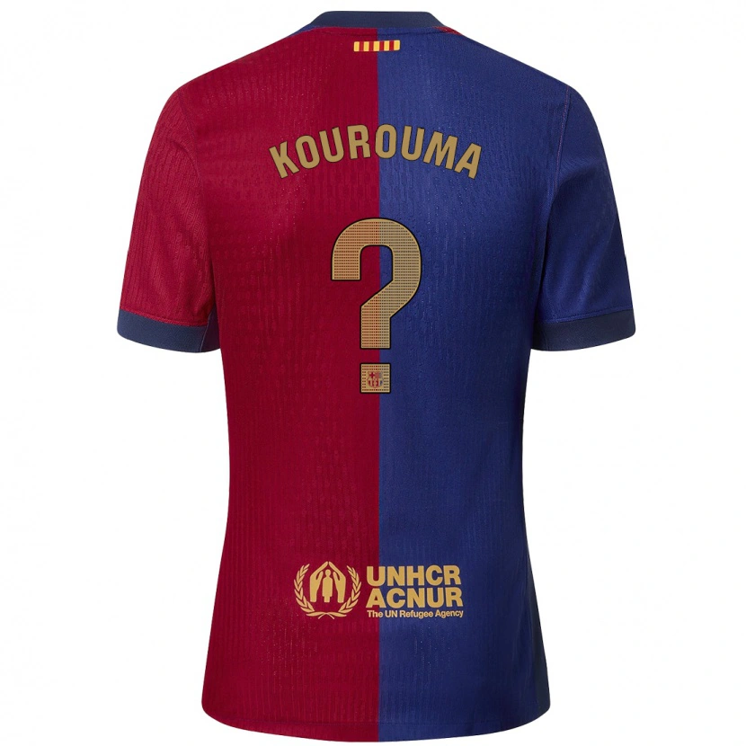Danxen Herren Baba Kourouma #0 Blau Rot Heimtrikot Trikot 2024/25 T-Shirt Schweiz