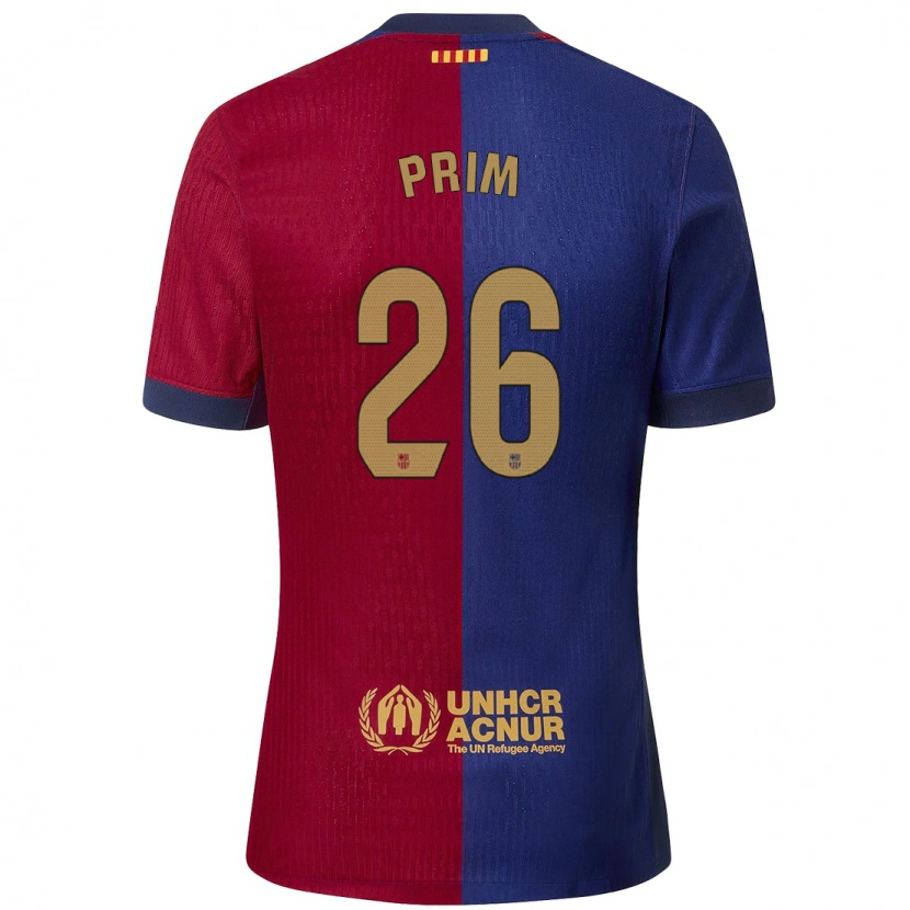 Danxen Herren Pau Prim #26 Blau Rot Heimtrikot Trikot 2024/25 T-Shirt Schweiz