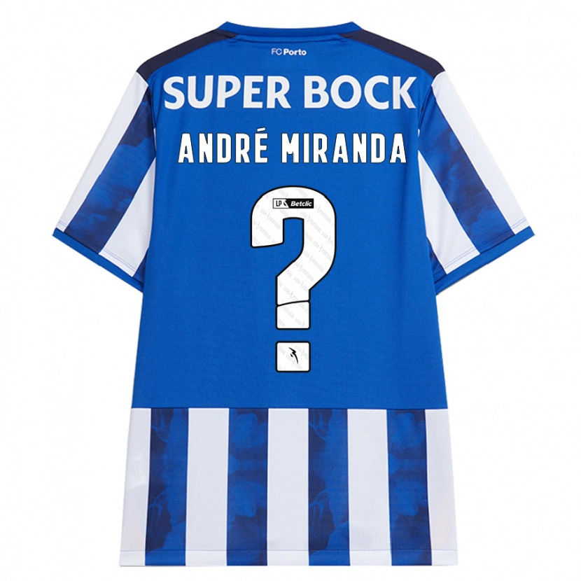 Danxen Herren André Miranda #0 Blau Weiß Heimtrikot Trikot 2024/25 T-Shirt Schweiz