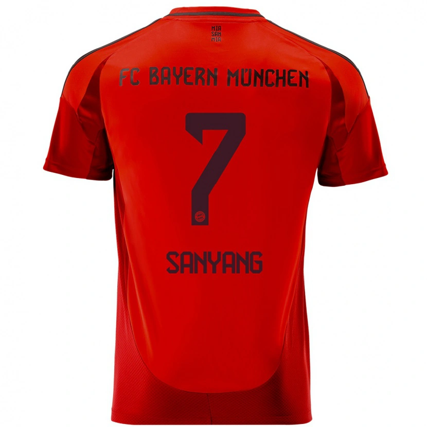 Danxen Herren Mamin Sanyang #7 Rot Heimtrikot Trikot 2024/25 T-Shirt Schweiz