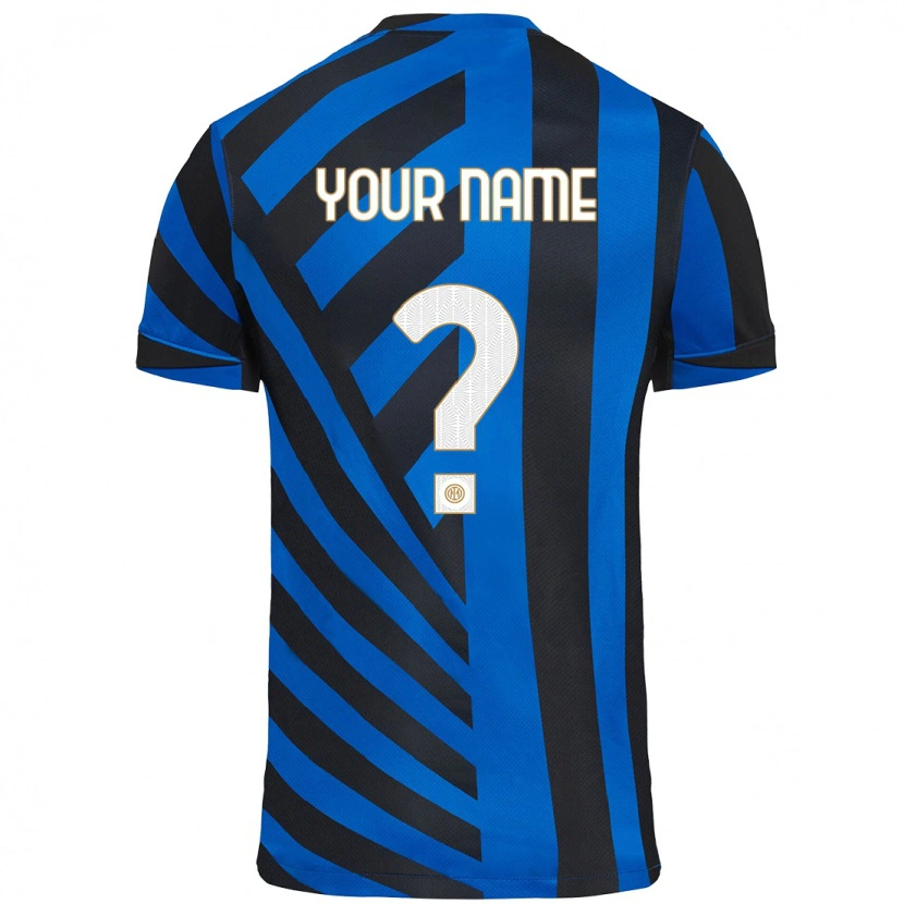 Danxen Herren Ihren Namen #0 Blau Schwarz Heimtrikot Trikot 2024/25 T-Shirt Schweiz