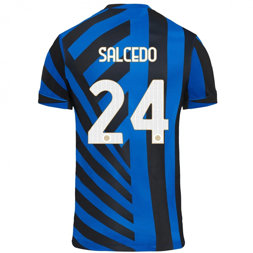 Danxen Herren Eddie Salcedo #24 Blau Schwarz Heimtrikot Trikot 2024/25 T-Shirt Schweiz