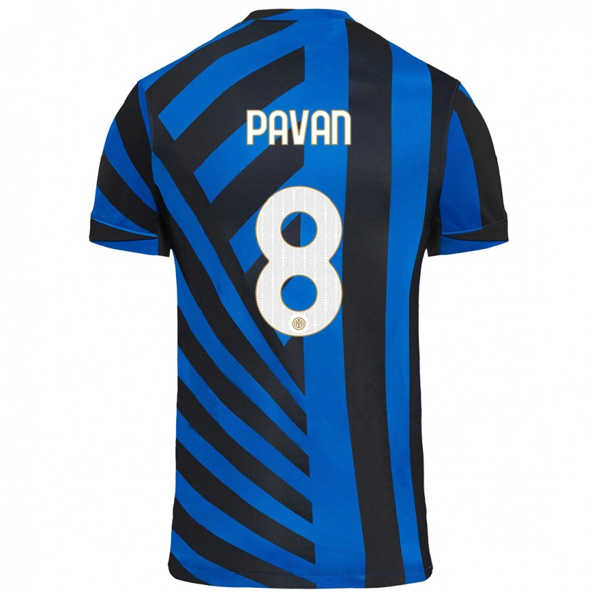 Danxen Herren Matilde Pavan #8 Blau Schwarz Heimtrikot Trikot 2024/25 T-Shirt Schweiz