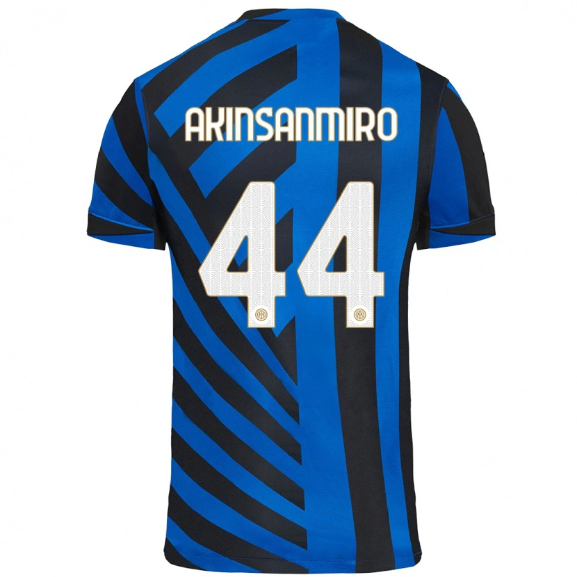 Danxen Herren Ebenezer Akinsanmiro #44 Blau Schwarz Heimtrikot Trikot 2024/25 T-Shirt Schweiz