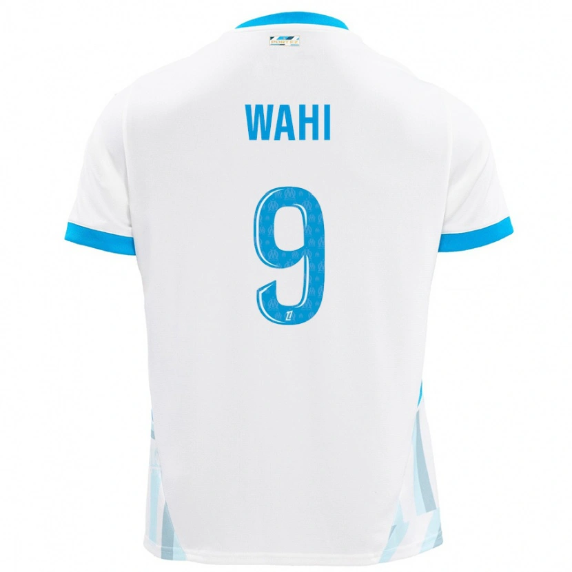 Danxen Herren Elye Wahi #9 Weiß Himmelblau Heimtrikot Trikot 2024/25 T-Shirt Schweiz