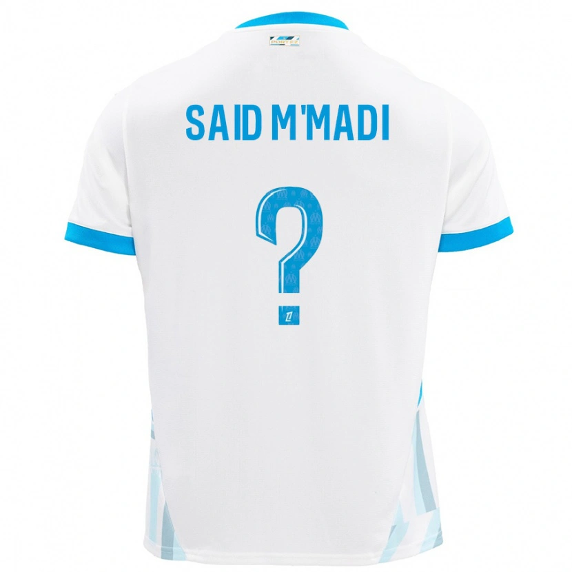Danxen Herren Yakine Said M'madi #0 Weiß Himmelblau Heimtrikot Trikot 2024/25 T-Shirt Schweiz