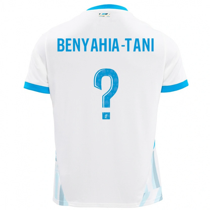 Danxen Herren Aylan Benyahia-Tani #0 Weiß Himmelblau Heimtrikot Trikot 2024/25 T-Shirt Schweiz