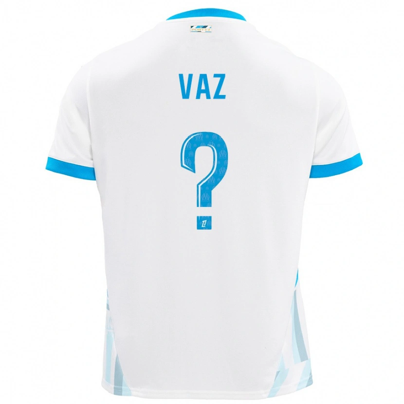 Danxen Herren Robinio Vaz #0 Weiß Himmelblau Heimtrikot Trikot 2024/25 T-Shirt Schweiz