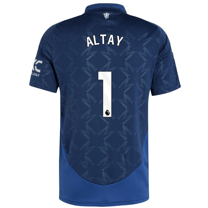 Danxen Herren Altay Bayındır #1 Indigo Auswärtstrikot Trikot 2024/25 T-Shirt Schweiz