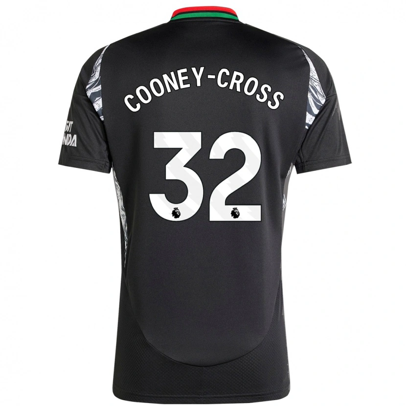 Danxen Herren Kyra Cooney-Cross #32 Schwarz Auswärtstrikot Trikot 2024/25 T-Shirt Schweiz