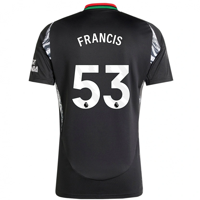 Danxen Herren Jack Henry-Francis #53 Schwarz Auswärtstrikot Trikot 2024/25 T-Shirt Schweiz