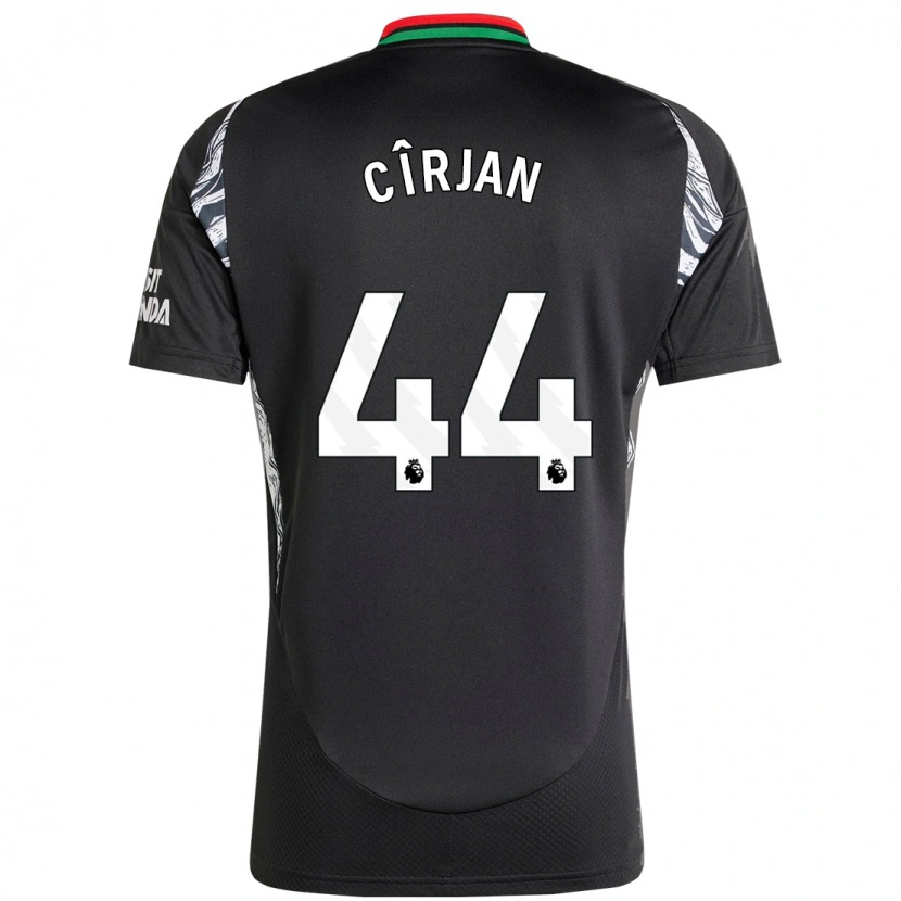 Danxen Herren Catalin Cîrjan #44 Schwarz Auswärtstrikot Trikot 2024/25 T-Shirt Schweiz