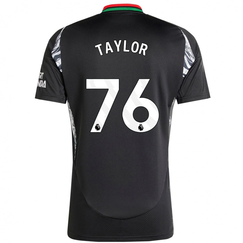 Danxen Herren Kido Taylor Hart #76 Schwarz Auswärtstrikot Trikot 2024/25 T-Shirt Schweiz