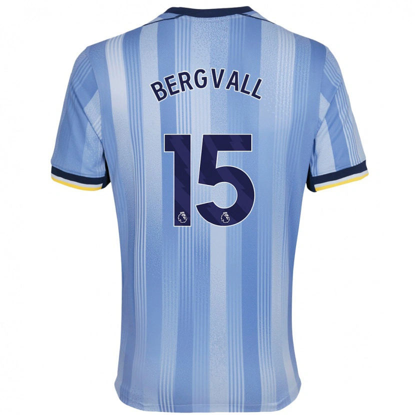 Danxen Herren Lucas Bergvall #15 Hellblau Auswärtstrikot Trikot 2024/25 T-Shirt Schweiz