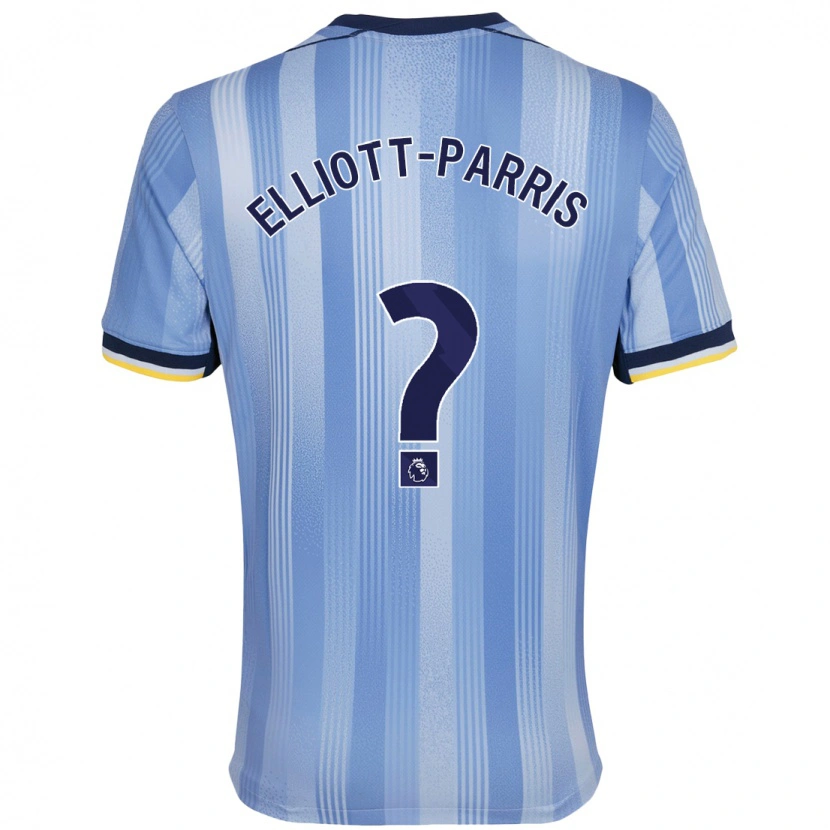 Danxen Herren Reiss Elliott-Parris #0 Hellblau Auswärtstrikot Trikot 2024/25 T-Shirt Schweiz