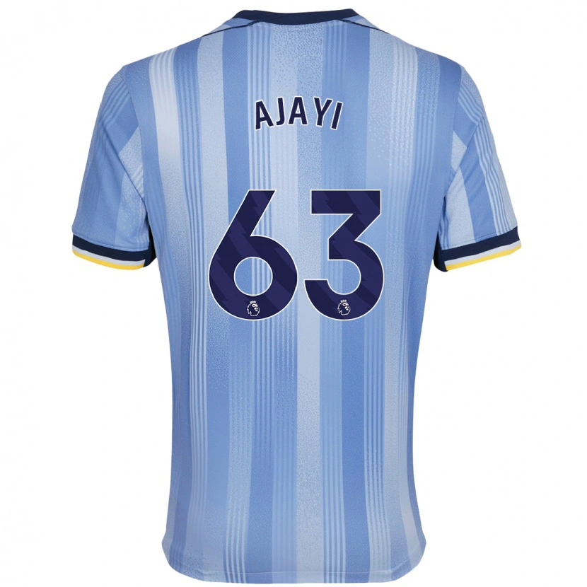 Danxen Herren Damola Ajayi #63 Hellblau Auswärtstrikot Trikot 2024/25 T-Shirt Schweiz
