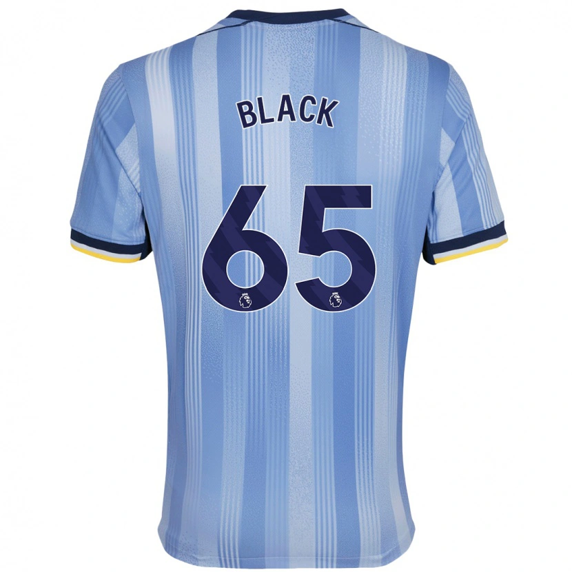 Danxen Herren Leo Black #65 Hellblau Auswärtstrikot Trikot 2024/25 T-Shirt Schweiz