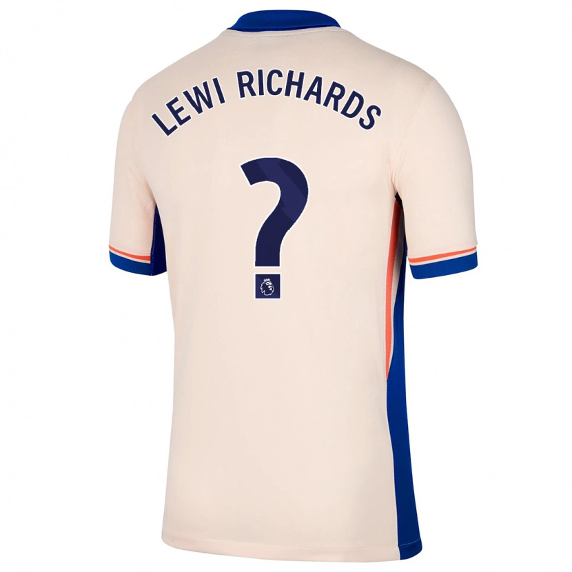 Danxen Herren Lewi Richards #0 Hellbeige Auswärtstrikot Trikot 2024/25 T-Shirt Schweiz