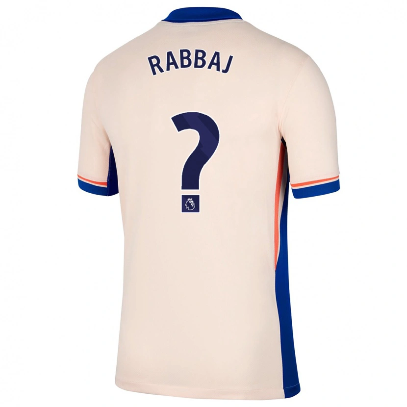 Danxen Herren Ibrahim Rabbaj #0 Hellbeige Auswärtstrikot Trikot 2024/25 T-Shirt Schweiz