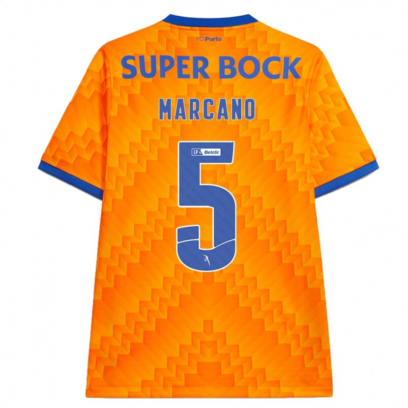 Danxen Herren Iván Marcano #5 Orange Auswärtstrikot Trikot 2024/25 T-Shirt Schweiz