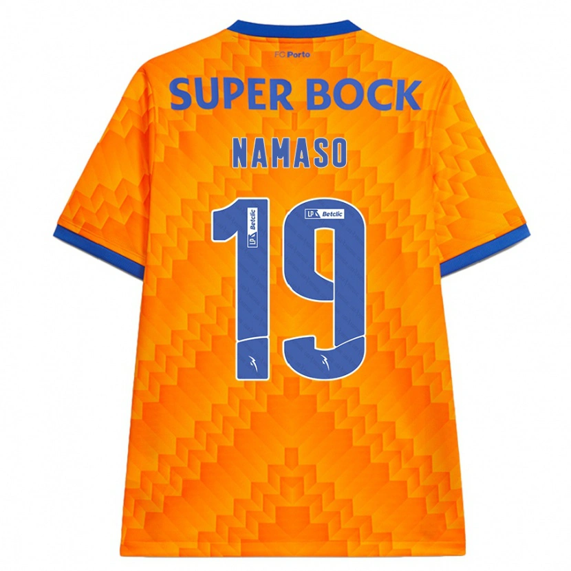 Danxen Herren Danny Namaso #19 Orange Auswärtstrikot Trikot 2024/25 T-Shirt Schweiz