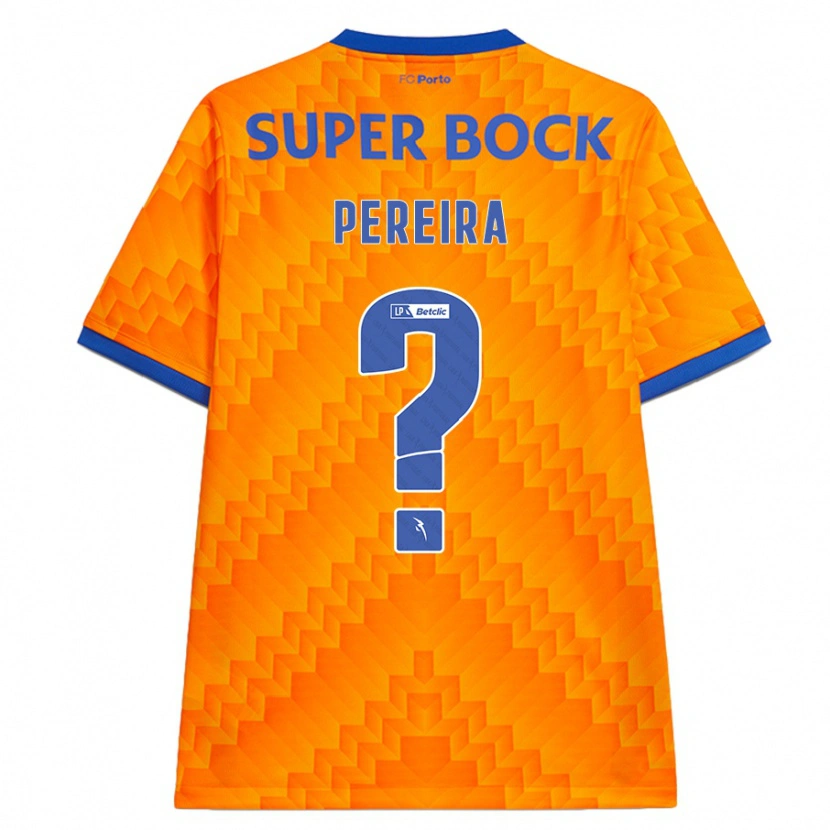 Danxen Herren João Pereira #0 Orange Auswärtstrikot Trikot 2024/25 T-Shirt Schweiz