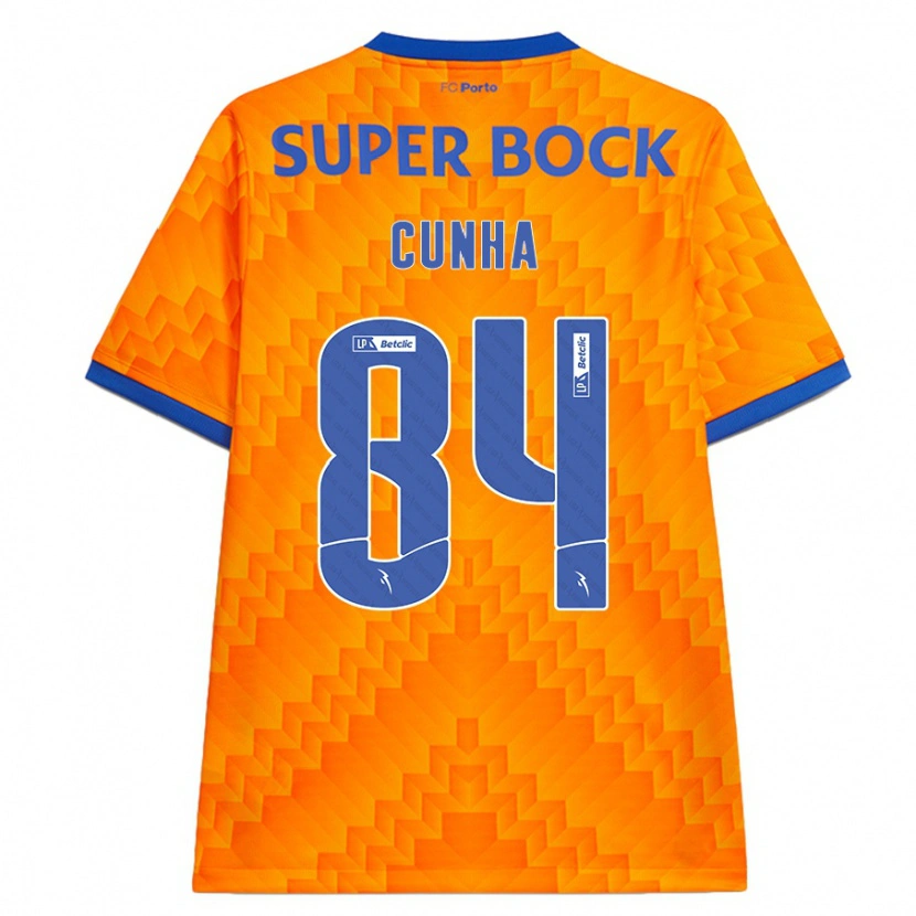 Danxen Herren Martim Cunha #84 Orange Auswärtstrikot Trikot 2024/25 T-Shirt Schweiz