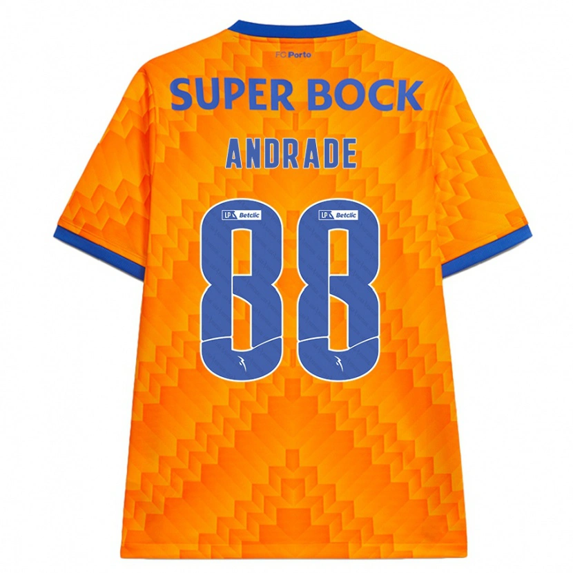 Danxen Herren Domingos Andrade #88 Orange Auswärtstrikot Trikot 2024/25 T-Shirt Schweiz