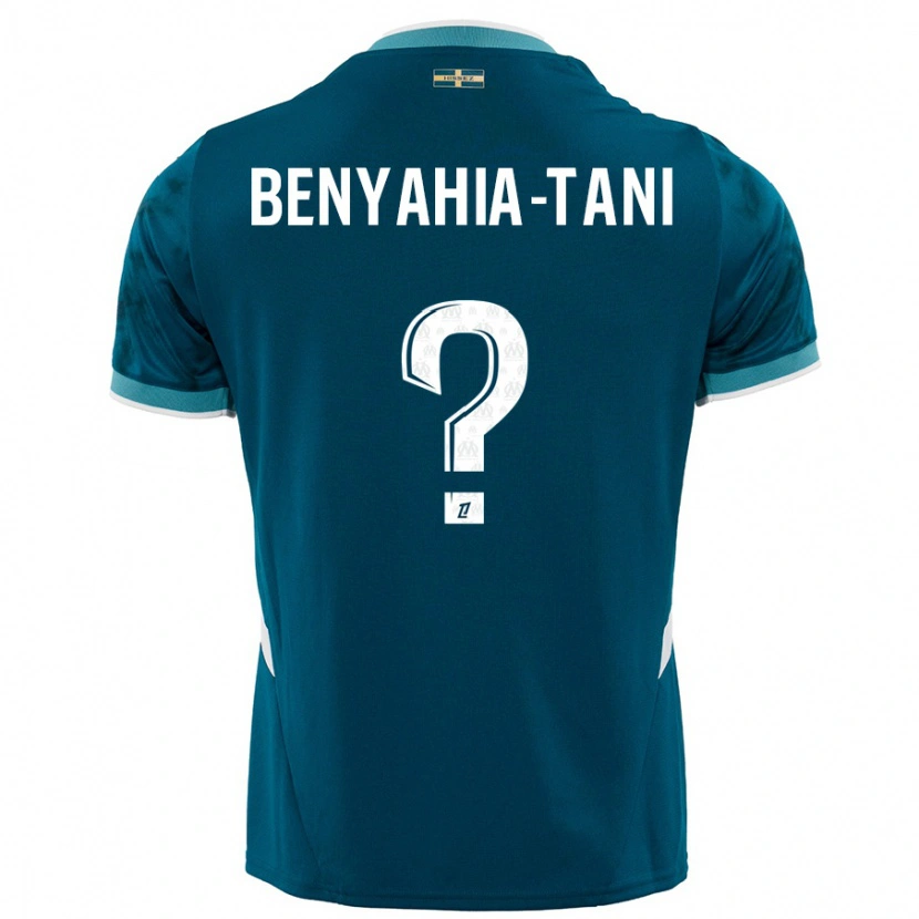 Danxen Herren Aylan Benyahia-Tani #0 Türkisblau Auswärtstrikot Trikot 2024/25 T-Shirt Schweiz