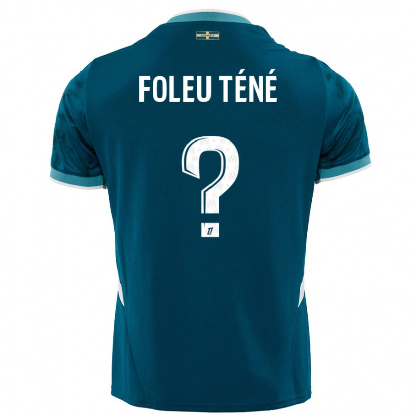Danxen Herren Krys Foleu Téné #0 Türkisblau Auswärtstrikot Trikot 2024/25 T-Shirt Schweiz