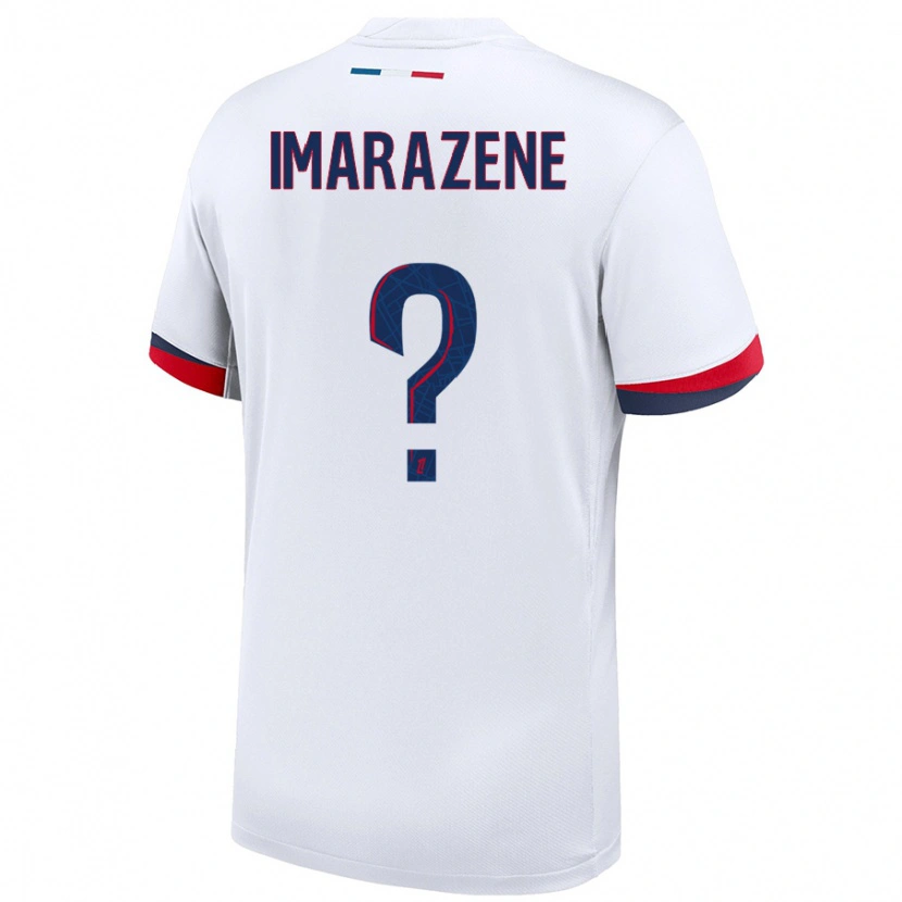 Danxen Herren Katia Imarazene #0 Weiß Blau Rot Auswärtstrikot Trikot 2024/25 T-Shirt Schweiz