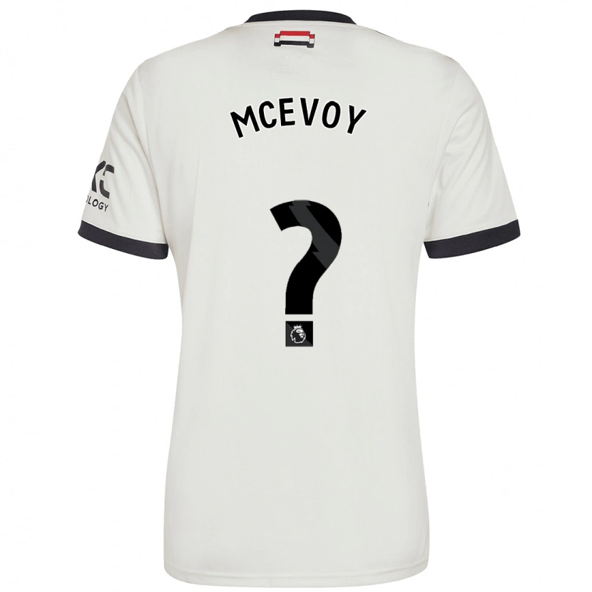 Danxen Herren Jay Mcevoy #0 Cremeweiß Ausweichtrikot Trikot 2024/25 T-Shirt Schweiz