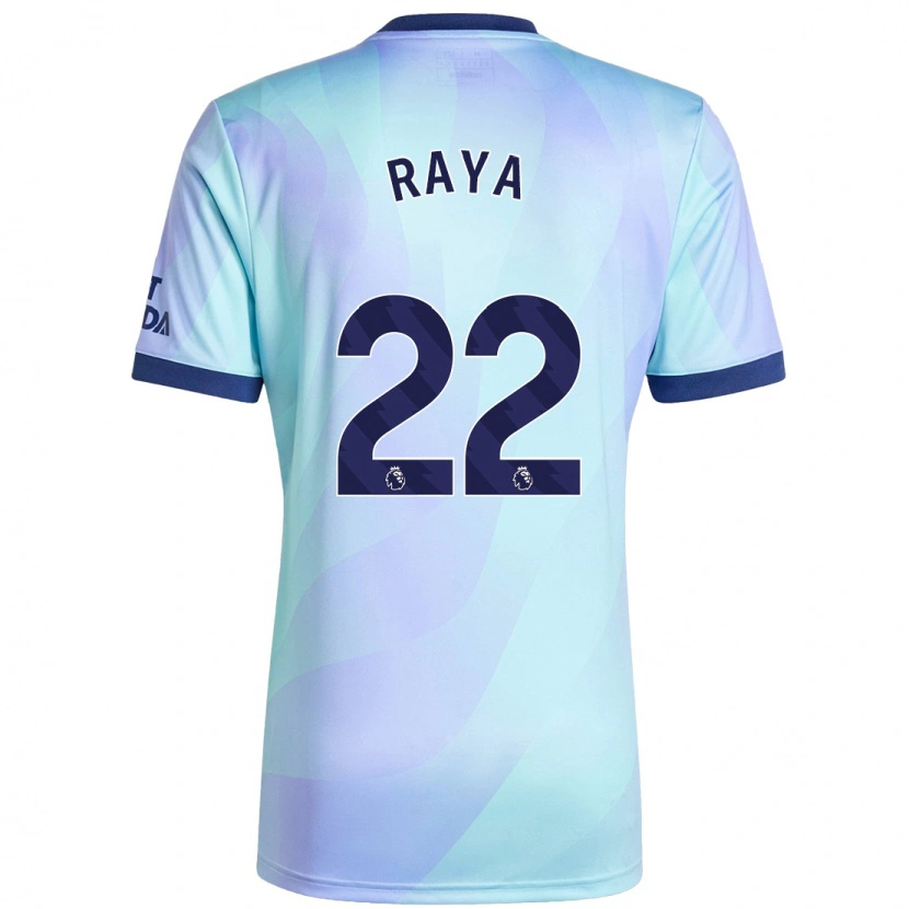 Danxen Herren David Raya #22 Aquamarin Ausweichtrikot Trikot 2024/25 T-Shirt Schweiz