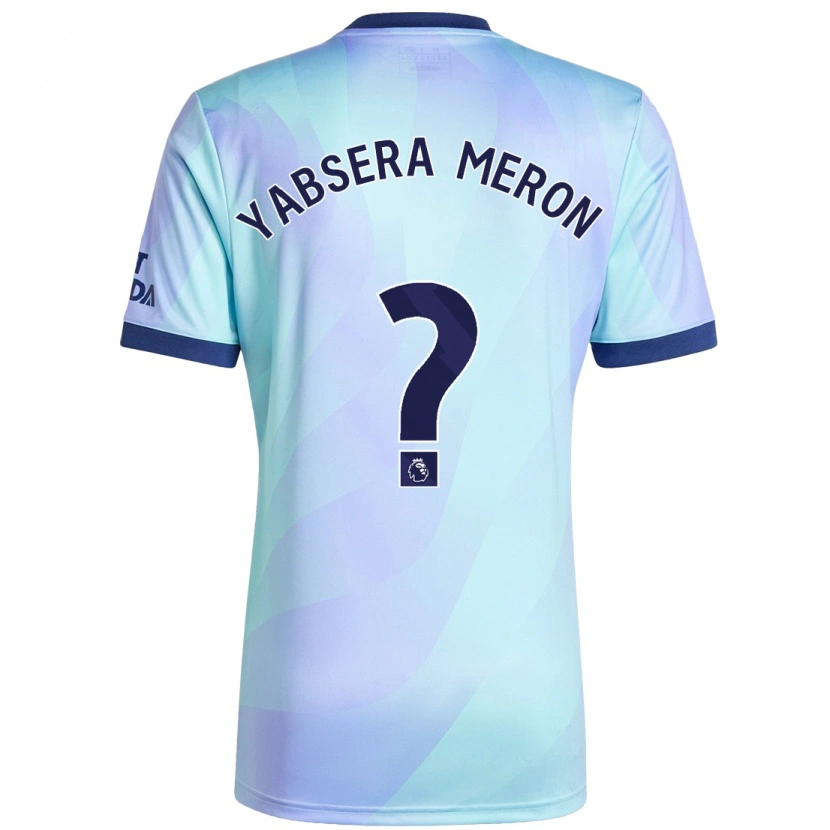 Danxen Herren Yabsera Meron #0 Aquamarin Ausweichtrikot Trikot 2024/25 T-Shirt Schweiz