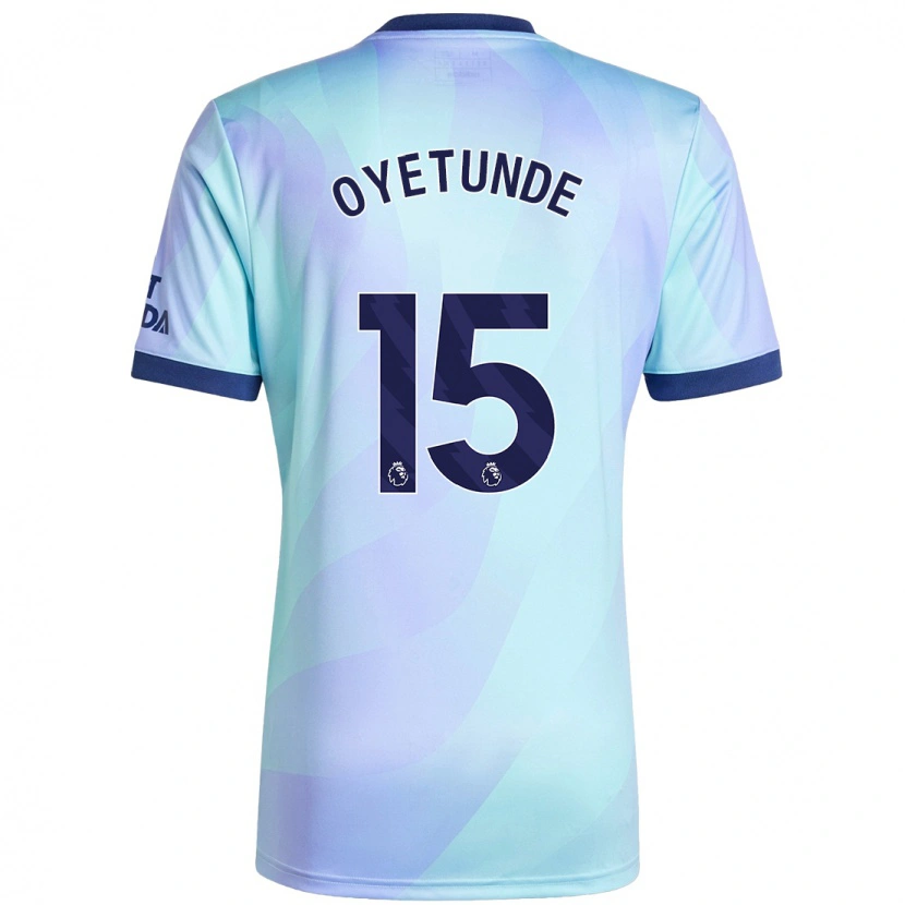 Danxen Herren Daniel Oyetunde #15 Aquamarin Ausweichtrikot Trikot 2024/25 T-Shirt Schweiz
