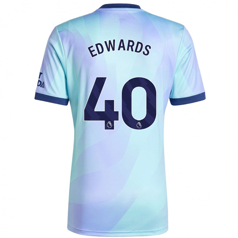 Danxen Herren Khayon Edwards #40 Aquamarin Ausweichtrikot Trikot 2024/25 T-Shirt Schweiz