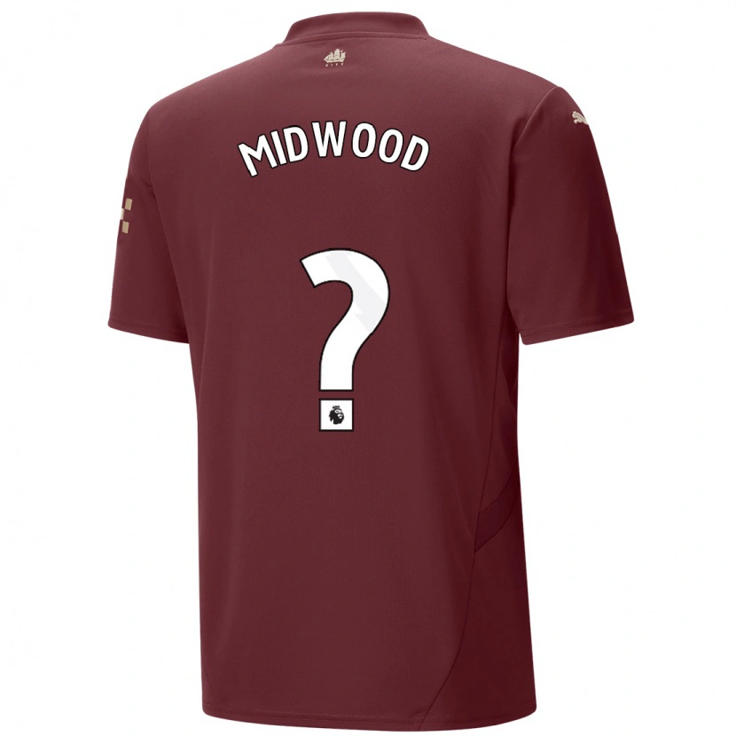 Danxen Herren Kylan Midwood #0 Kastanienbraun Ausweichtrikot Trikot 2024/25 T-Shirt Schweiz