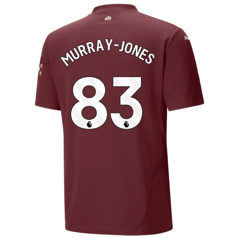 Danxen Herren George Murray-Jones #83 Kastanienbraun Ausweichtrikot Trikot 2024/25 T-Shirt Schweiz