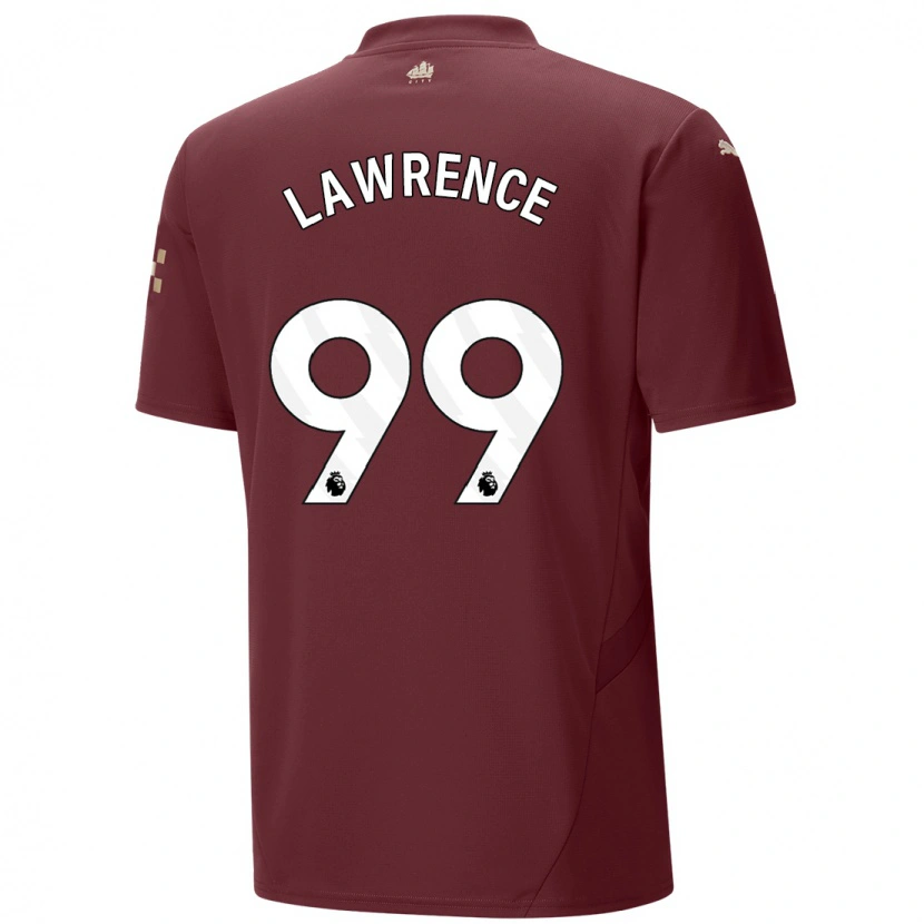Danxen Herren Emilio Lawrence #99 Kastanienbraun Ausweichtrikot Trikot 2024/25 T-Shirt Schweiz