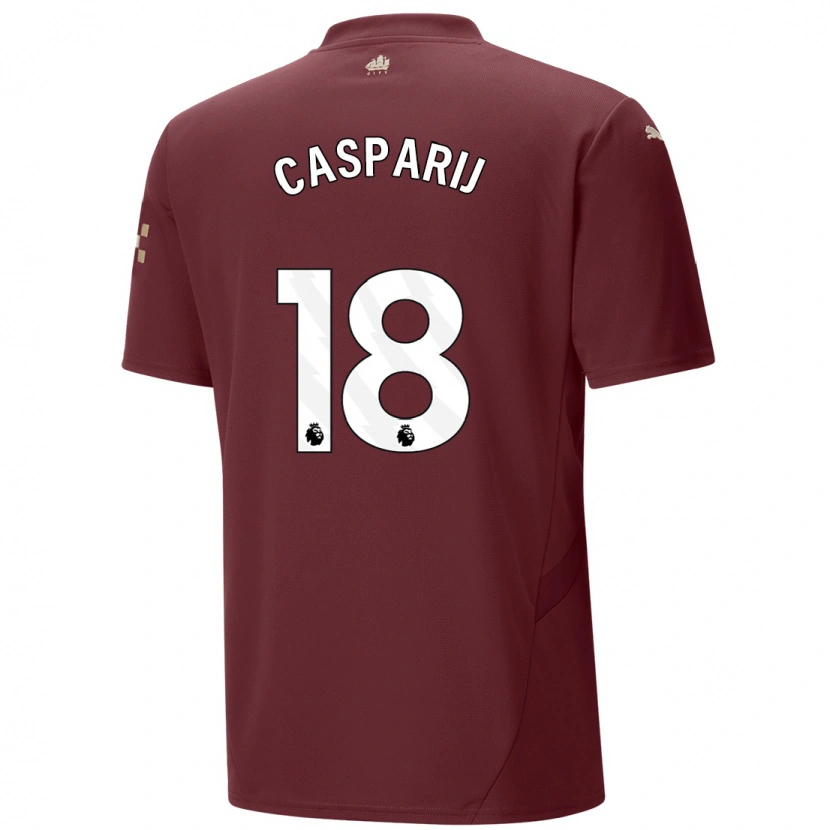 Danxen Herren Kerstin Casparij #18 Kastanienbraun Ausweichtrikot Trikot 2024/25 T-Shirt Schweiz
