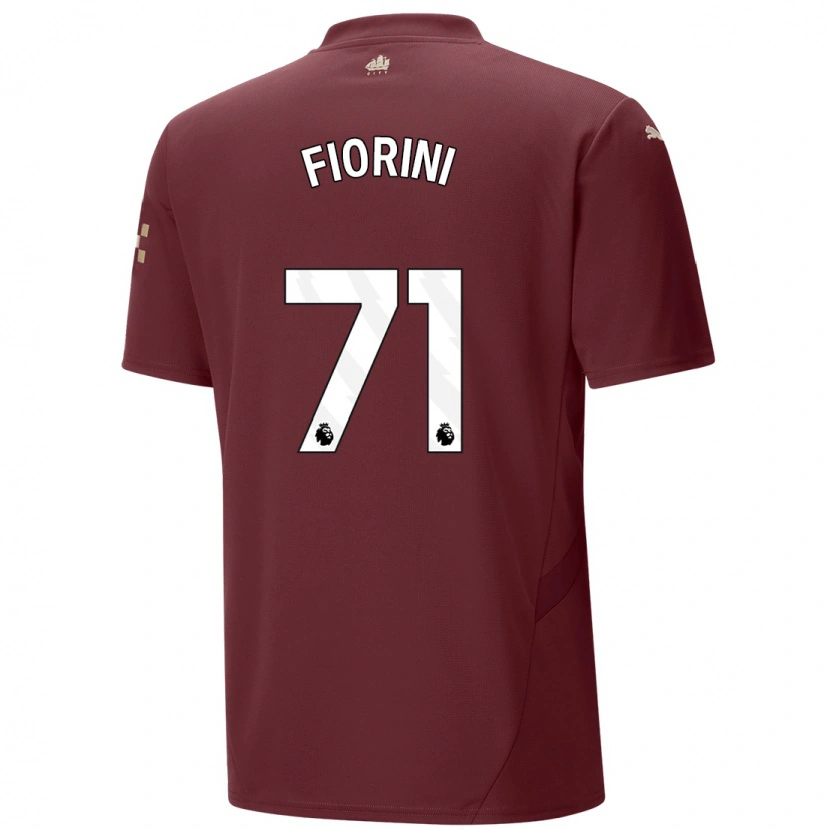Danxen Herren Lewis Fiorini #71 Kastanienbraun Ausweichtrikot Trikot 2024/25 T-Shirt Schweiz