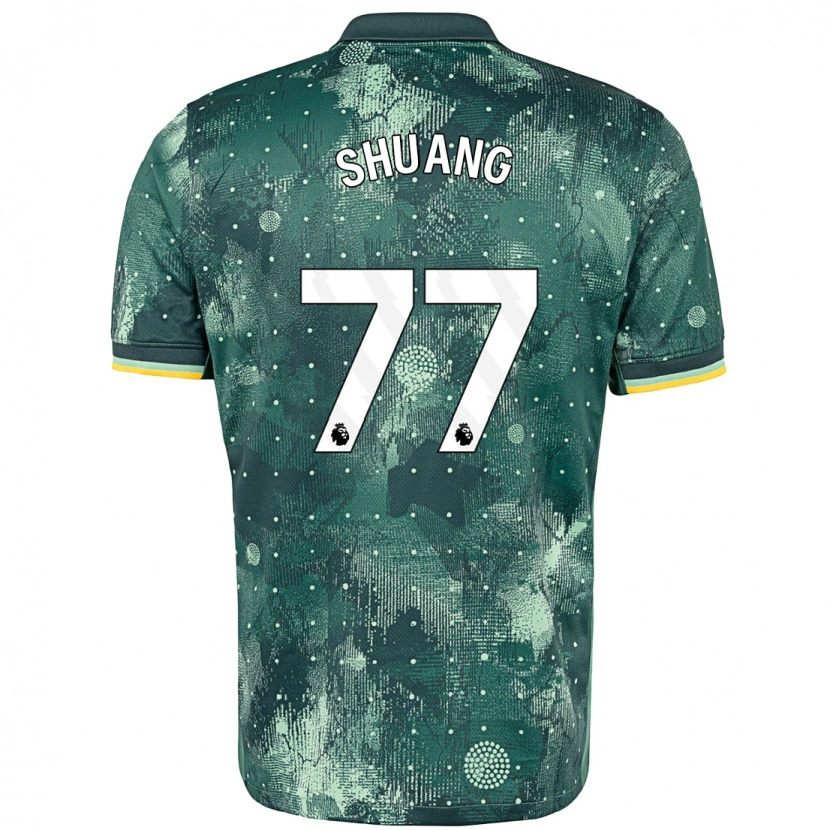 Danxen Herren Wang Shuang #77 Mintgrün Ausweichtrikot Trikot 2024/25 T-Shirt Schweiz